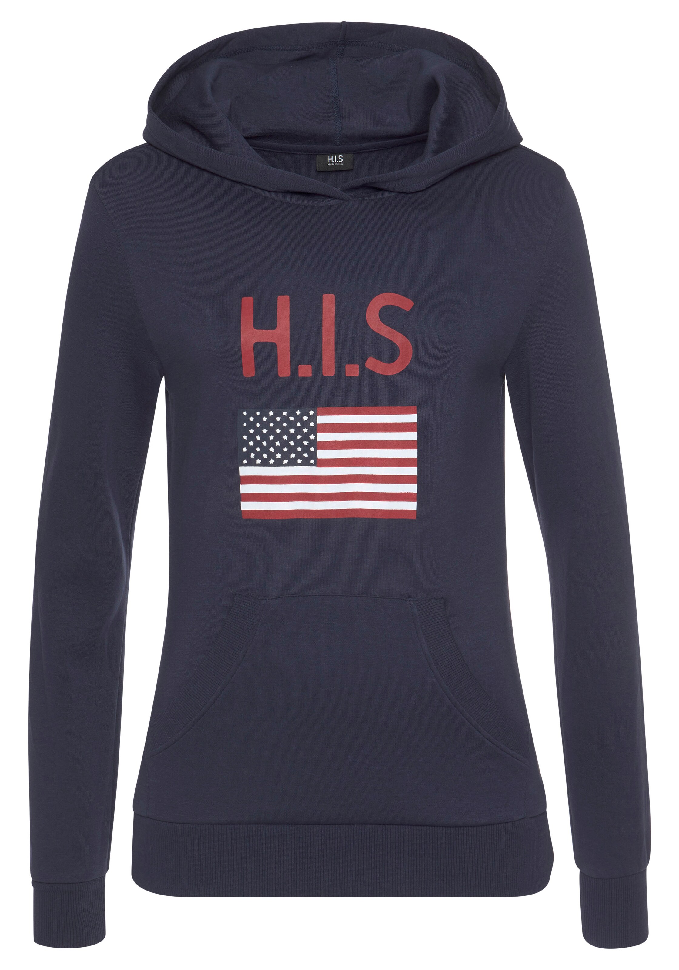 H.I.S Sweatshirt in Blue: front