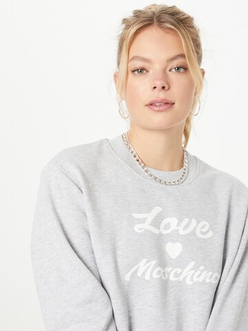 Love Moschino Sweatshirt in Grey