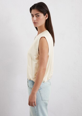 Gilet Marc O'Polo en blanc