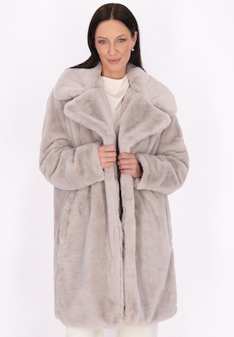 Usha - Abrigo de invierno en beige: frente