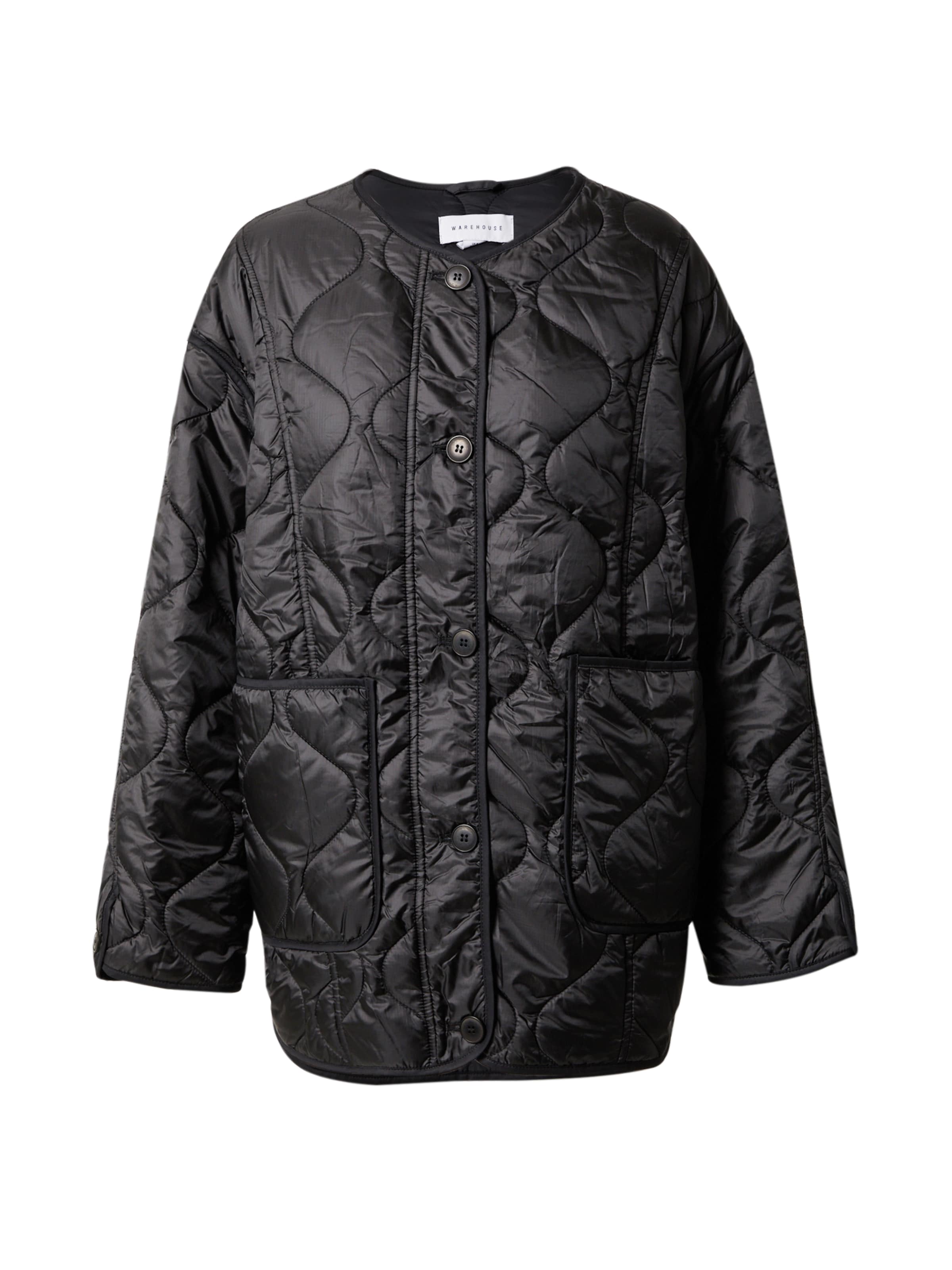 Warehouse Преходно яке в черно: отпред