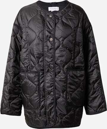 Warehouse Prehodna jakna | črna barva: sprednja stran