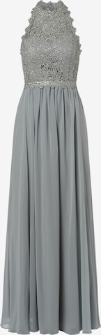 Marie Lund Evening Dress in Grey: front