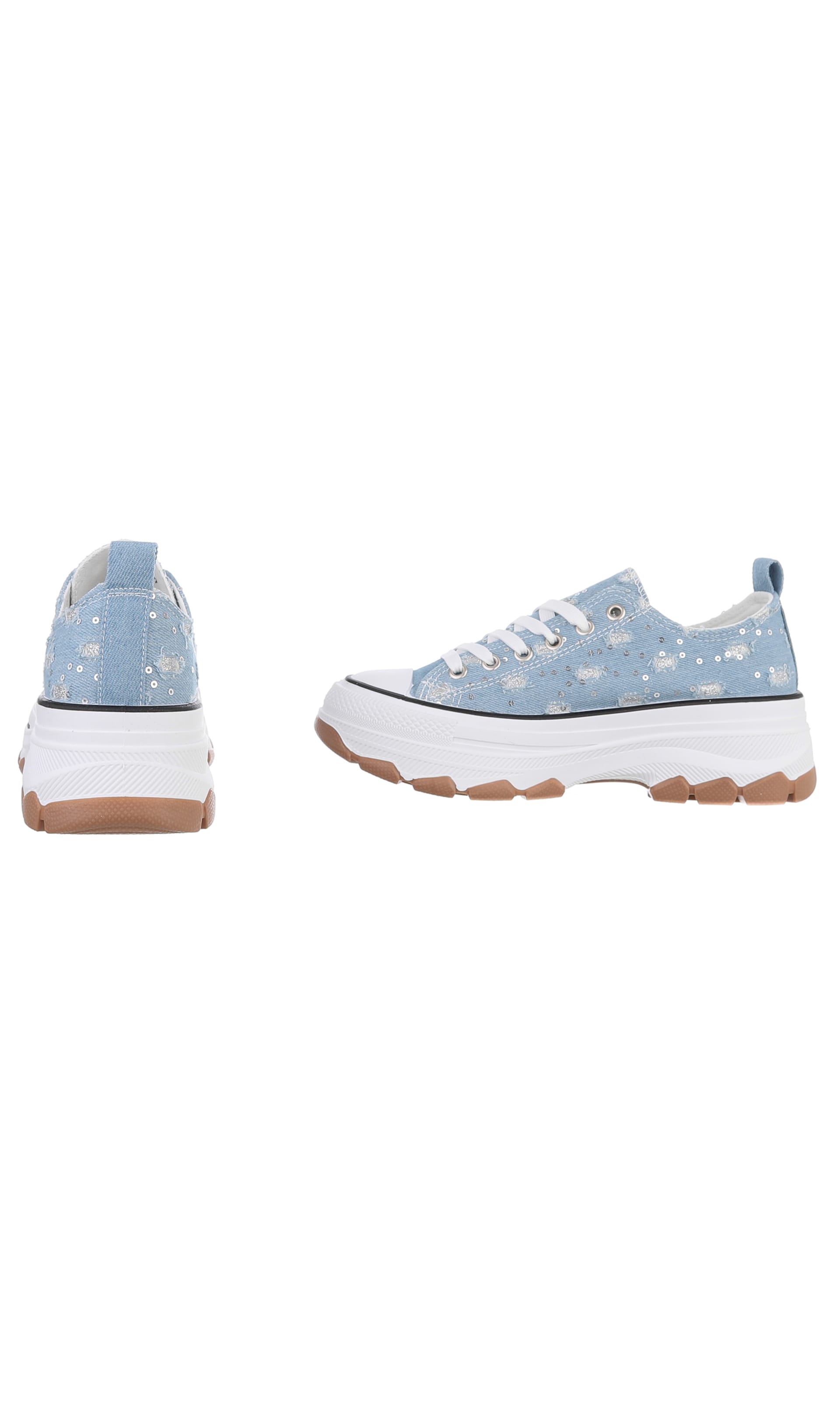 Ital-Design Sneaker in Blau