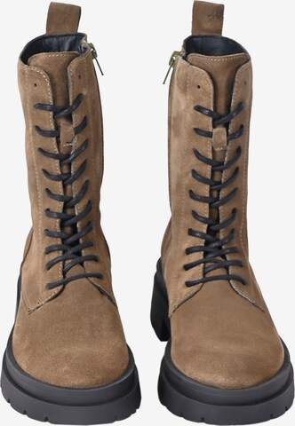 Apple of Eden Lace-Up Ankle Boots 'NICOLE' in Brown