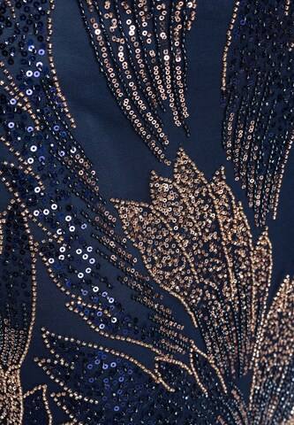 Ombre Avondjurk in Blauw