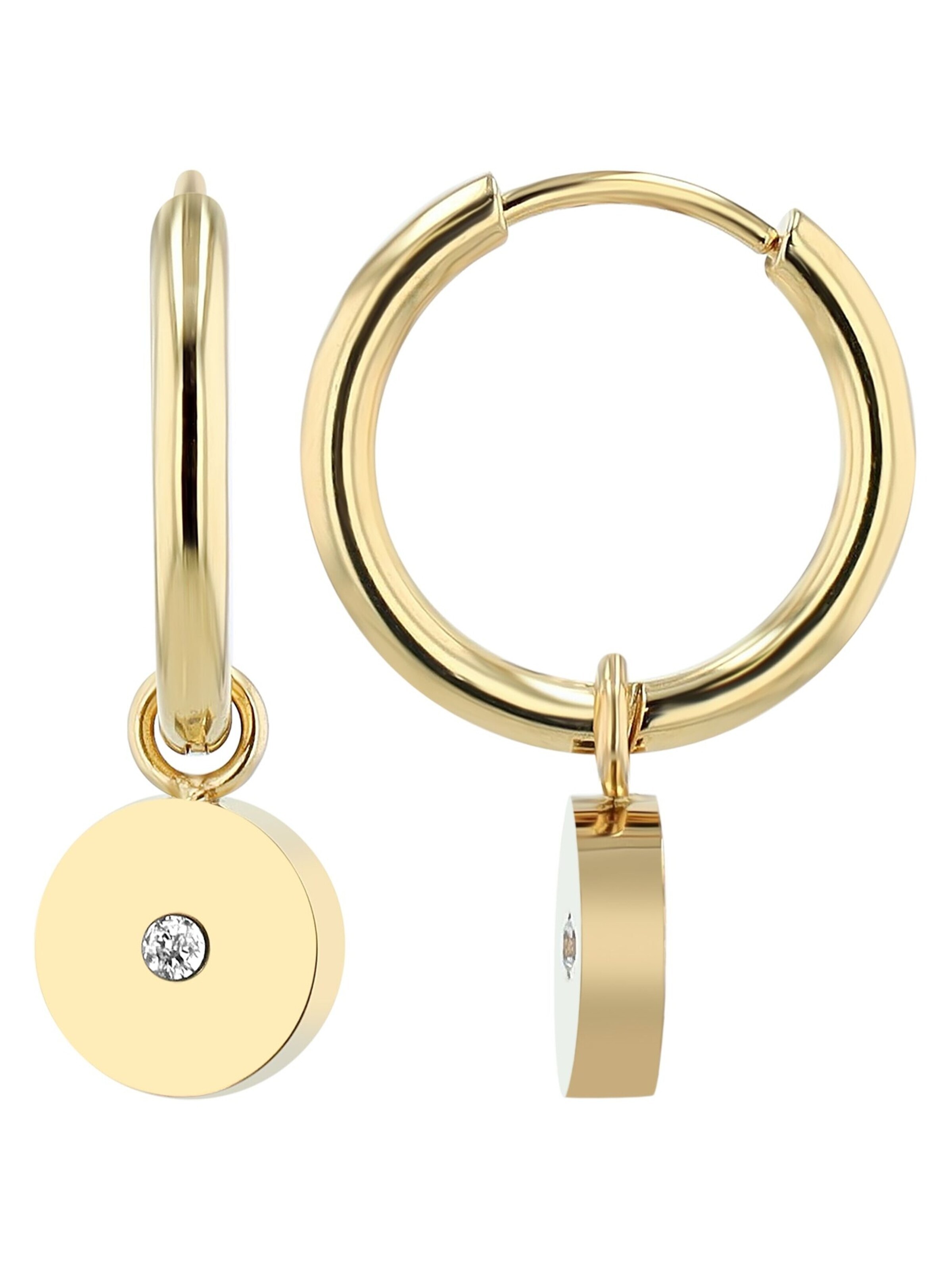 Akzent Earrings 'Stintje, langlebig' in Gold