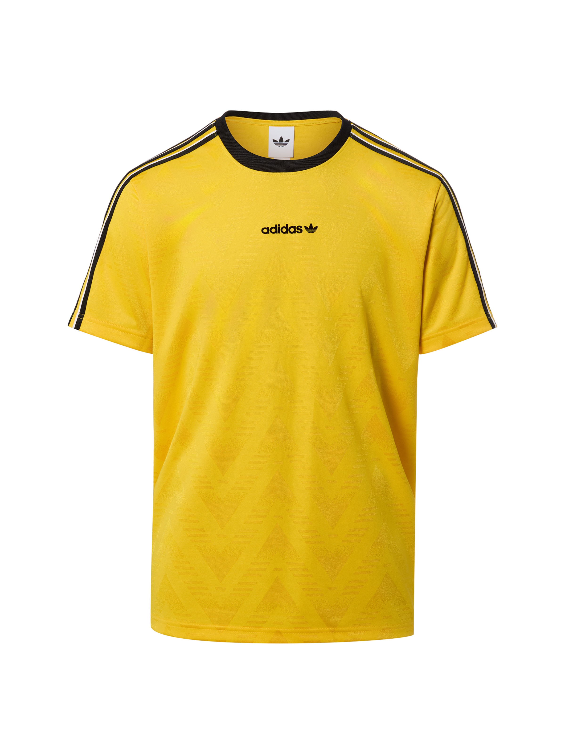 T-Shirt ADIDAS ORIGINALS en jaune : devant