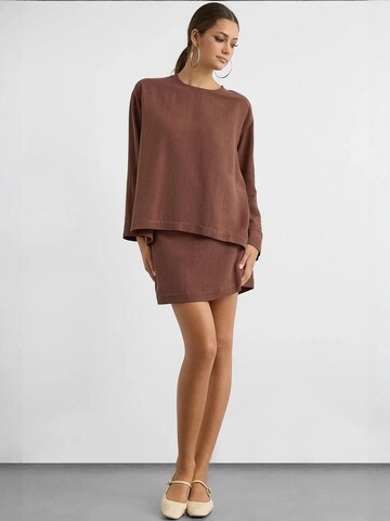 Camicia da donna di Hiccup in marrone