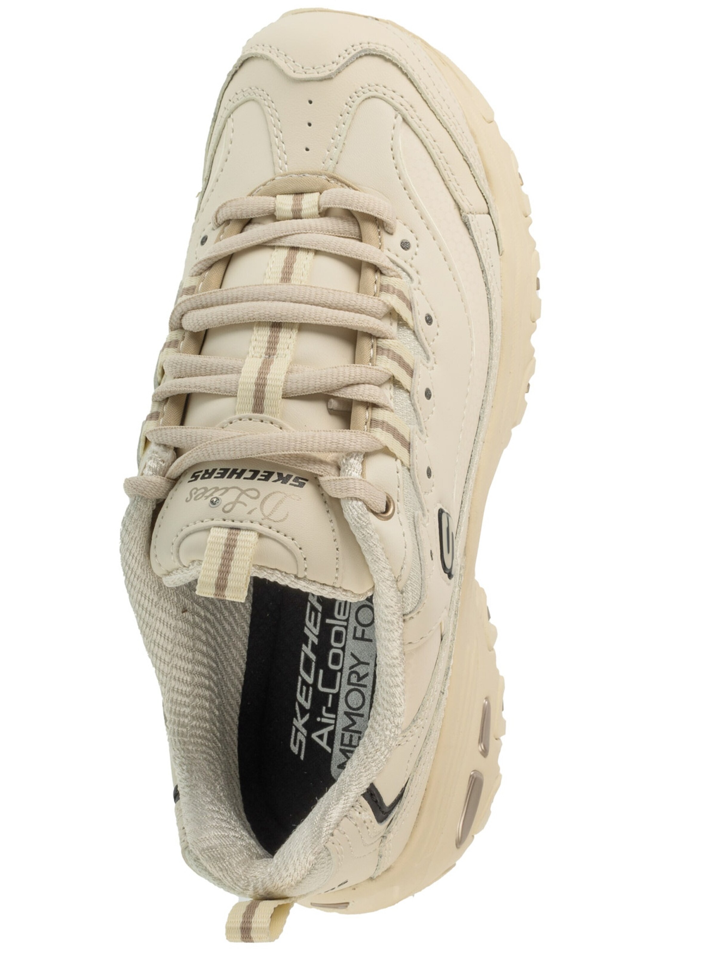 SKECHERS Nizke superge 'D'Lites - Fresh Start' | bež barva