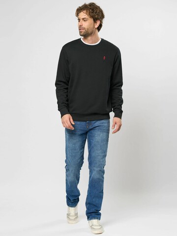 MCS Sweatshirt 'Skyler' in Zwart