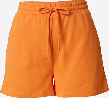 PIECES Regular Shorts 'CHILLI' in Orange: predná strana