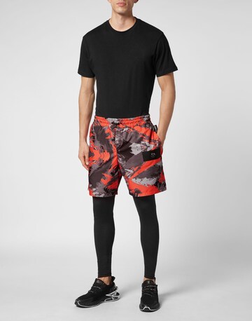 Plein Sport Skinny Hose in Schwarz