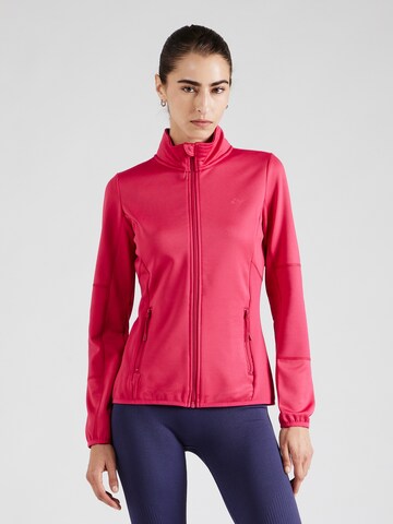ONLY PLAY Funktionsfleecejacke 'ONPJETTA' in Pink: Vorderseite