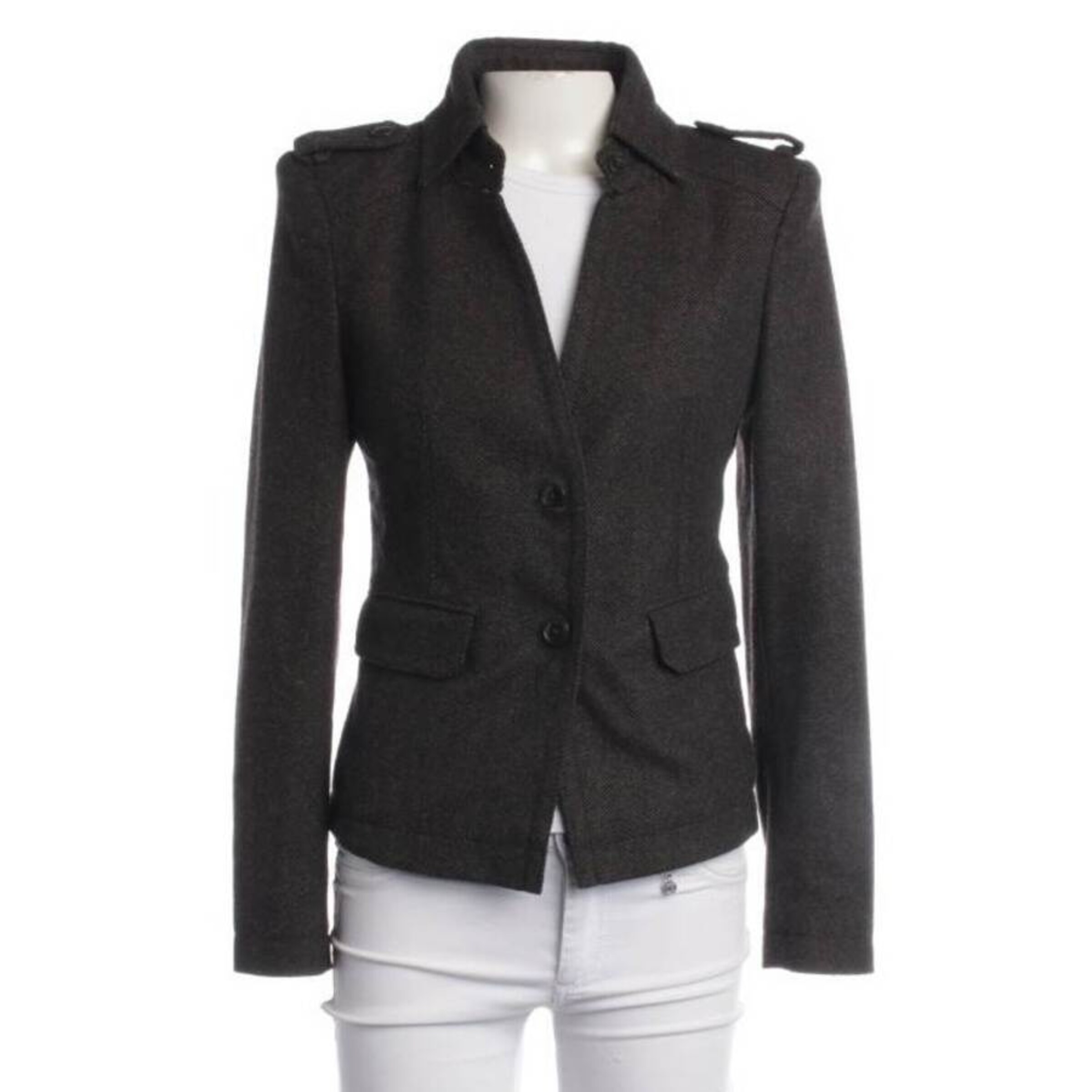 DRYKORN Übergangsjacke S in Braun: Vorderseite