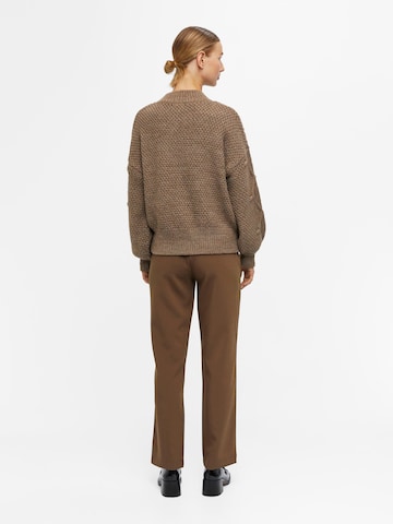 OBJECT Sweater 'KAMMA' in Brown