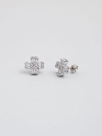 So Chic Ohrringe in Silber: Vorderseite