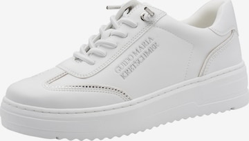 Baskets basses MARCO TOZZI en blanc : devant