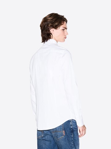 T-Shirt 'Camicia AX ARMANI EXCHANGE da Uomo - 8NZCBD0113' ARMANI EXCHANGE en blanc