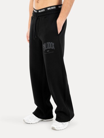 Smilodox Loosefit Oversize Jogginghose Oswin in Schwarz