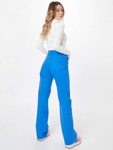 Gina Tricot Wide leg Jeans 'Idun' i blå