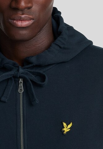 Lyle & Scott Sweatvest in Blauw