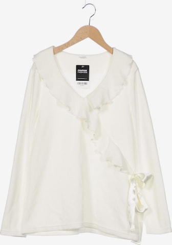 Madeleine Sweatshirt & Zip-Up Hoodie in XL in White: front