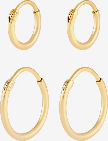 KUZZOI Earring in Gold: front