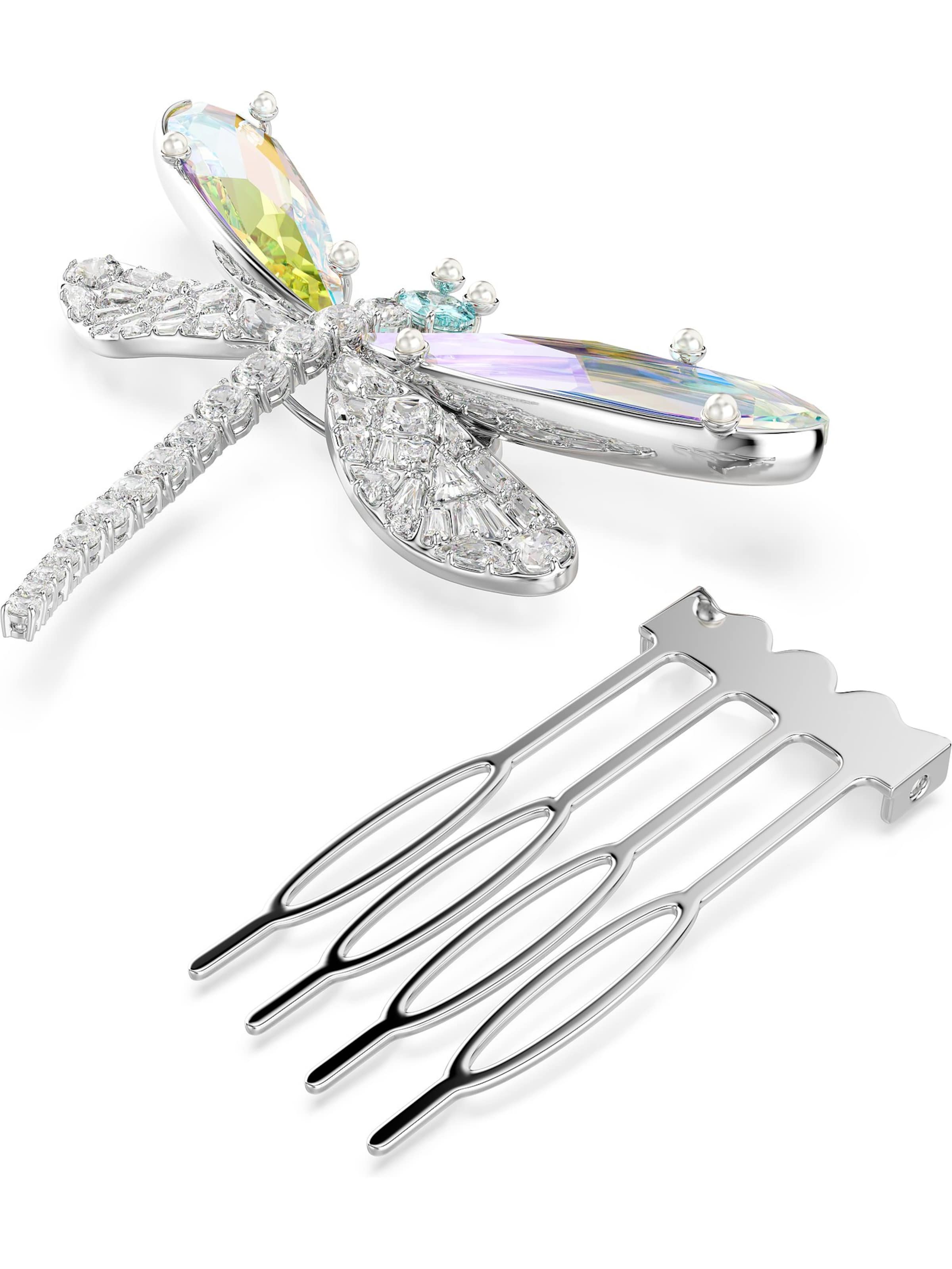 Swarovski Hair jewelry in Silver