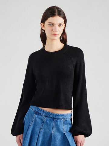 Pull-over Miss Selfridge en noir : devant