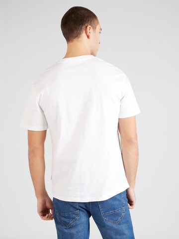 JACK & JONES Тениска 'LUCCA' в бяло
