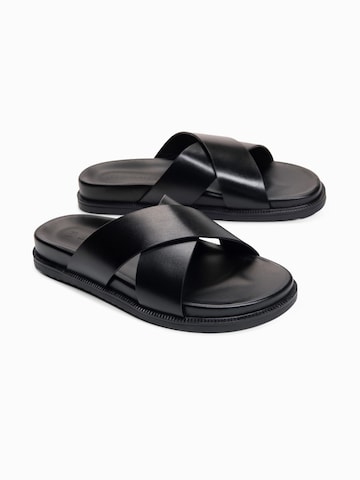 Ombre Pantolette‌‌ in Schwarz