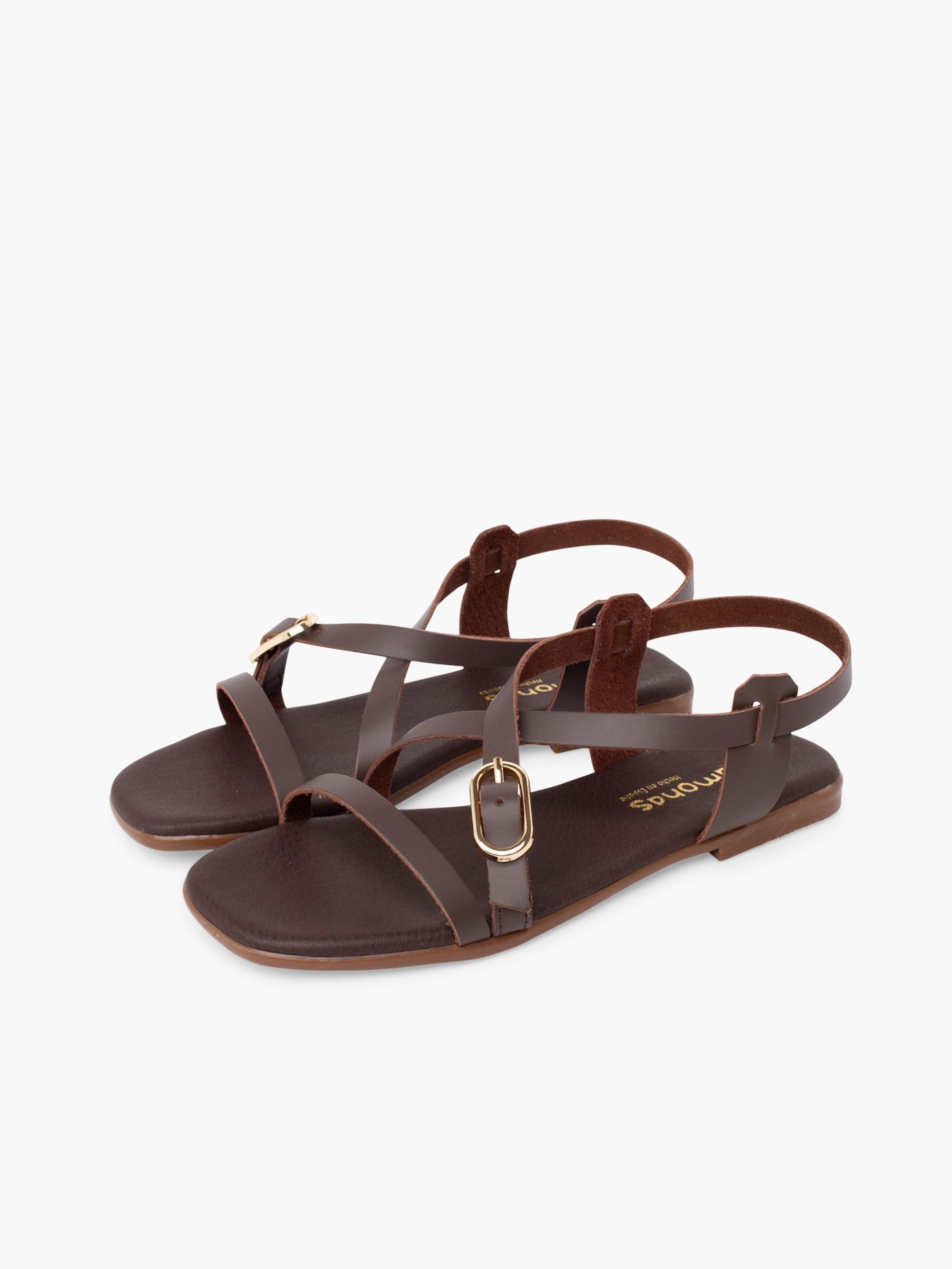 Pisamonas - Sandalias en marrón