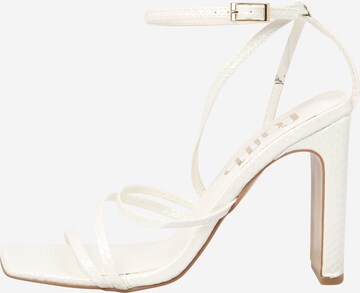 Dorothy Perkins Strap sandal 'Ezzie' in White