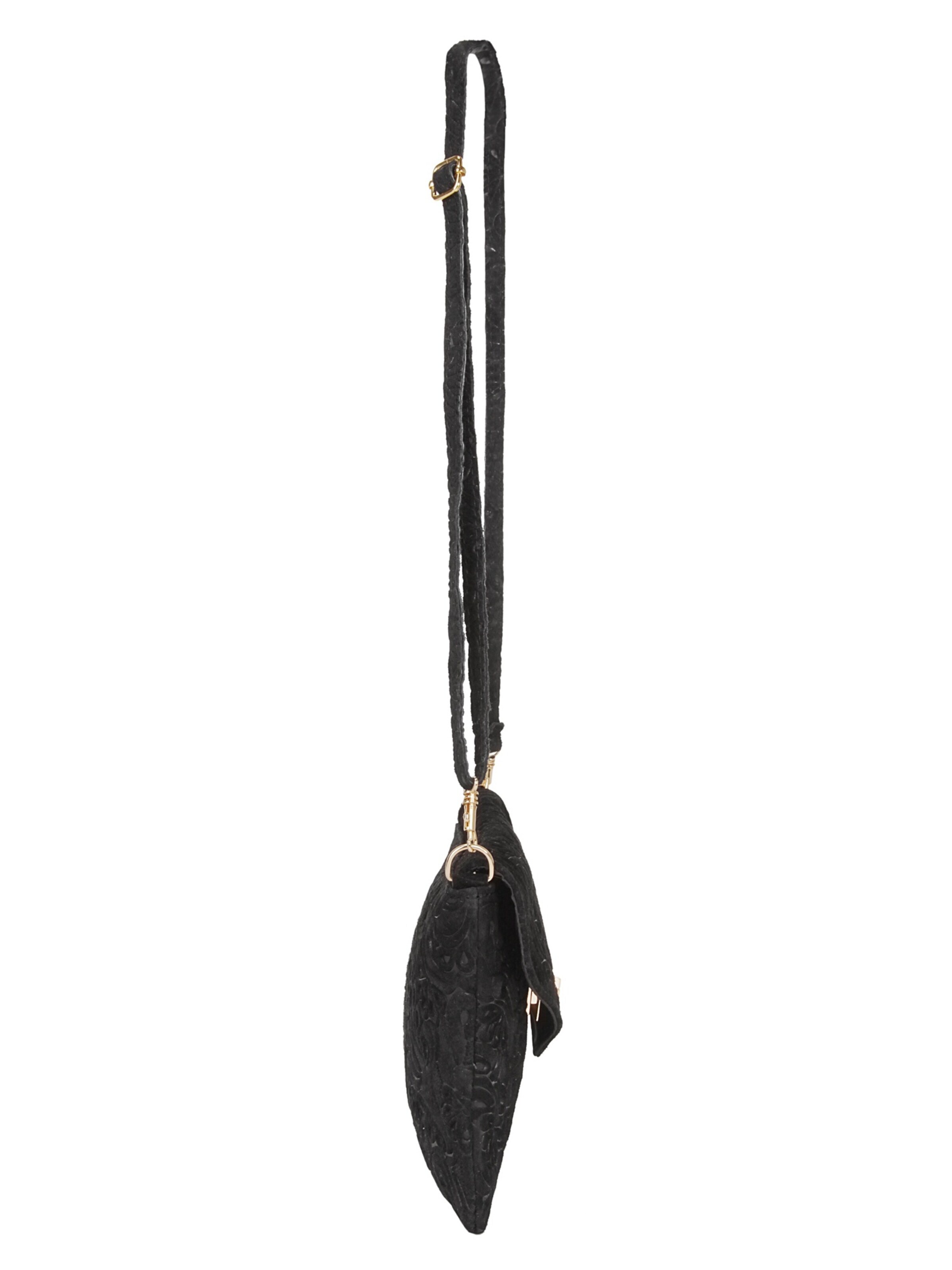 Samantha Look Clutch in Black