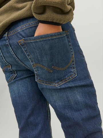 Coupe slim Jean Jack & Jones Junior en bleu