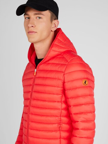 SAVE THE DUCK Between-season jacket in Red