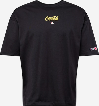 Champion Authentic Athletic Apparel Shirt in de kleur Geel / Rood / Zwart / Wit, Productweergave