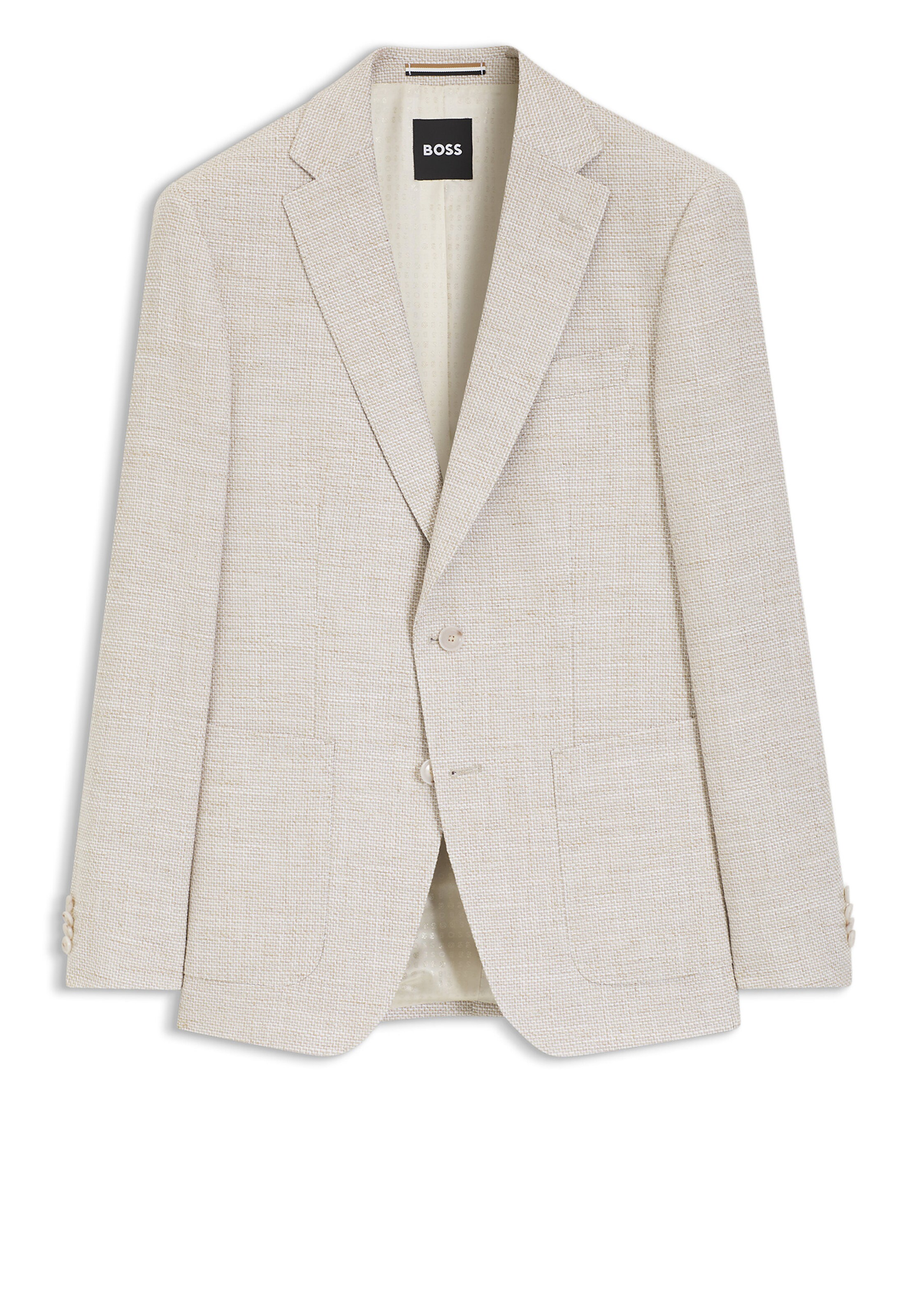 BOSS Suit Jacket in Cream, Item view