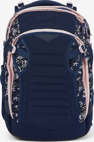 Satch Backpack 'Match' in Blue: front