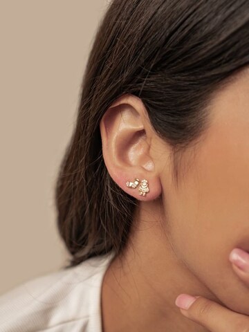 Hey Happiness Earrings 'Santa Cheer' in Gold