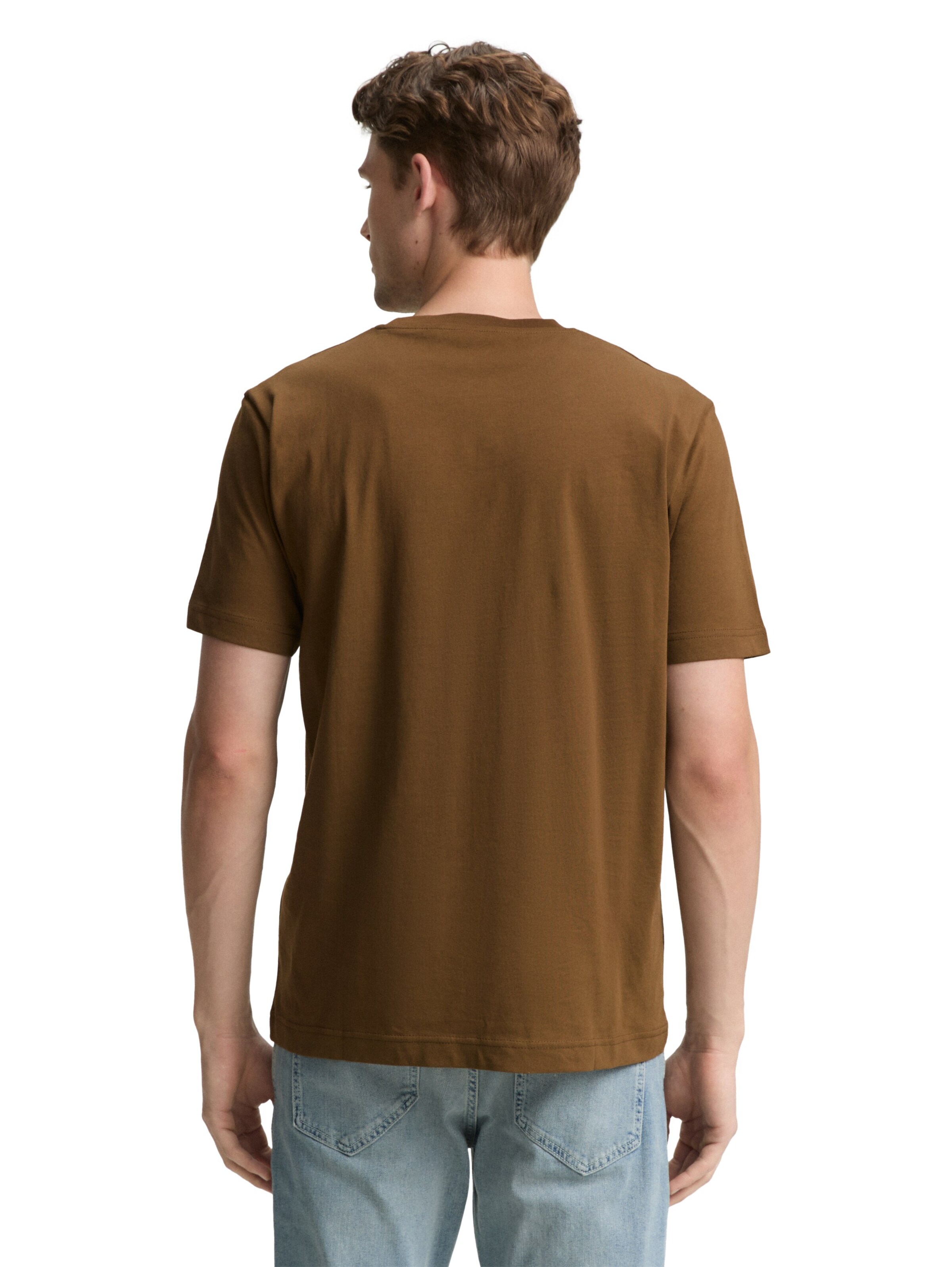 TOM TAILOR Shirt in Brown