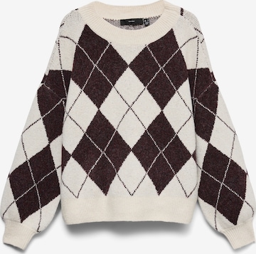 smėlio VERO MODA Megztinis: priekis