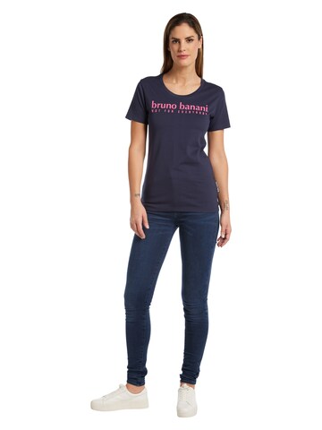 Bruno Banani T-Shirt 'Avery' in Blau