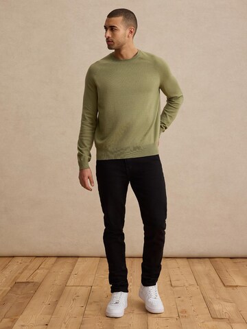 DAN FOX APPAREL Sweater 'Benno' in Green