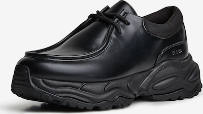 Bershka Urheilulliset nauhakengät värissä musta, Tuotenäkymä