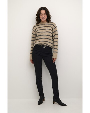 Pull-over 'Trina' Kaffe en beige