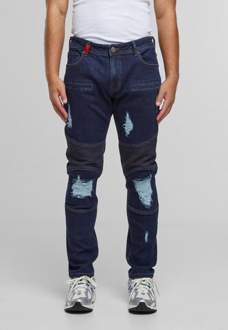 2Y Premium Slim fit Jeans 'Oscar' in Blue