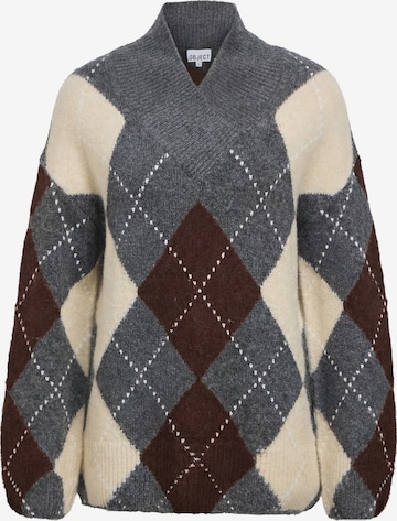 Pull-over 'OBJBrenda' OBJECT en gris : devant