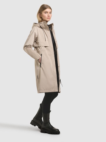 khujo Between-seasons coat 'Mmanao2' in Beige